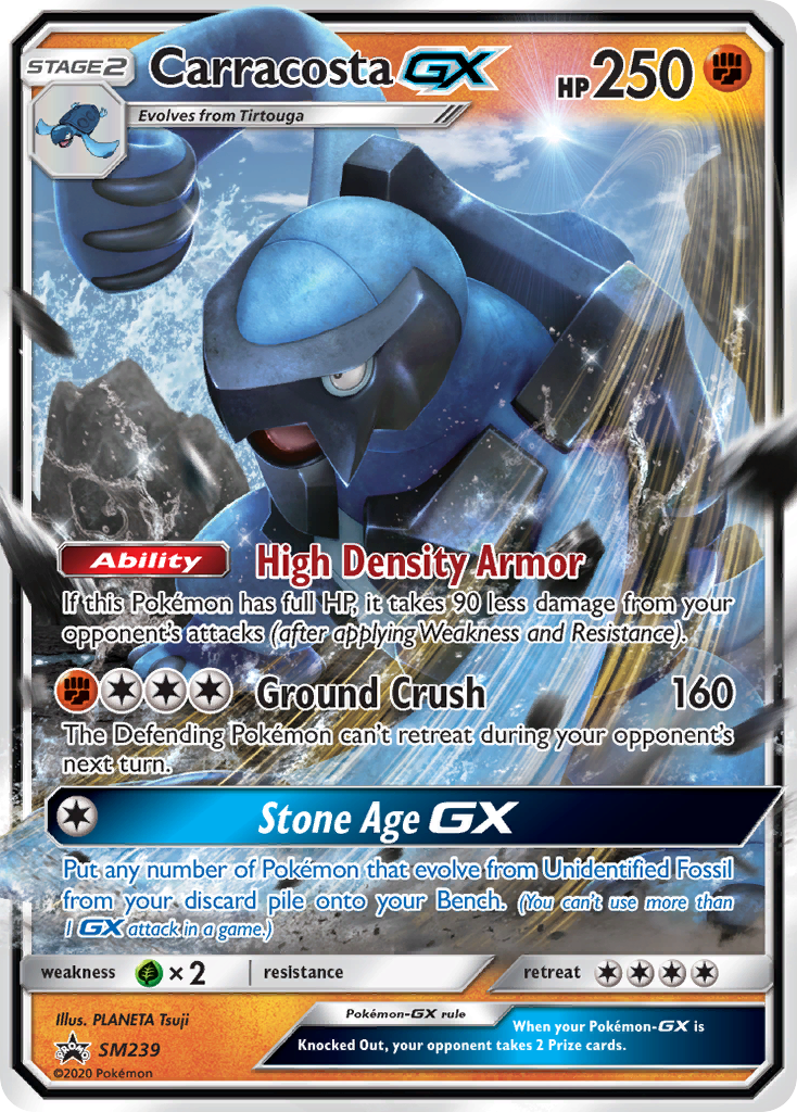 Carracosta-GX – SM Black Star Promos