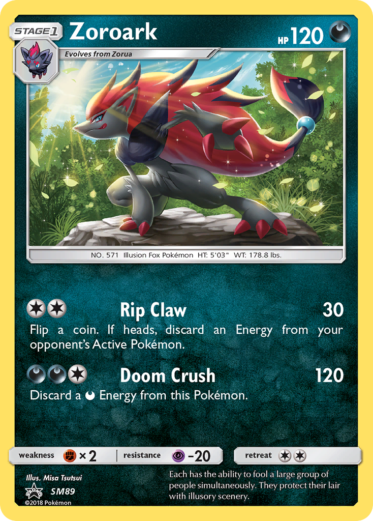 Zoroark – SM Black Star Promos