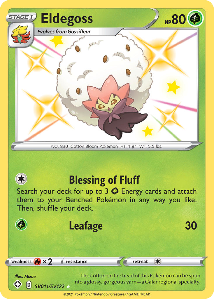 Eldegoss – Shining Fates Shiny Vault