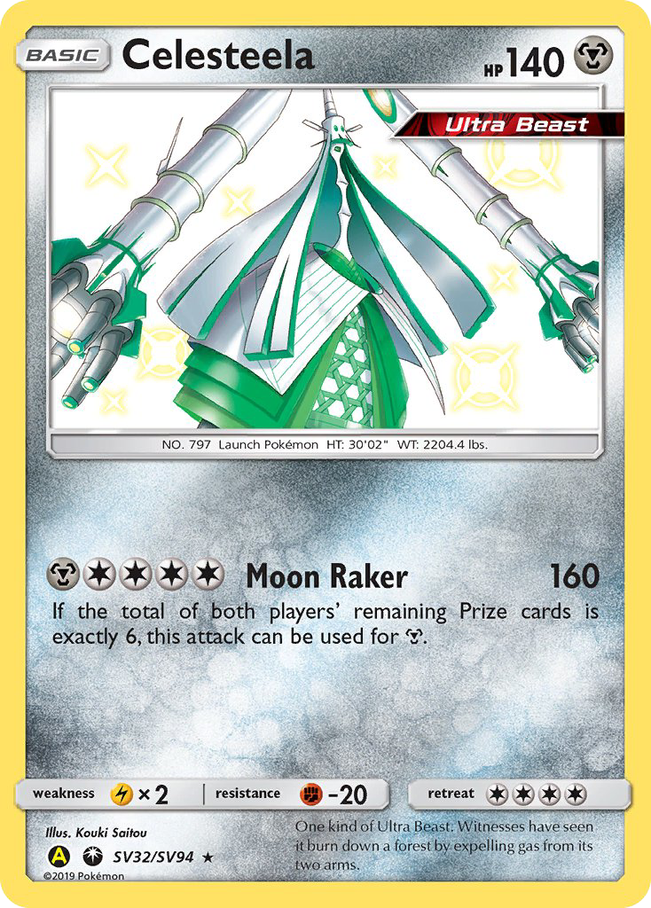 Celesteela – Hidden Fates Shiny Vault