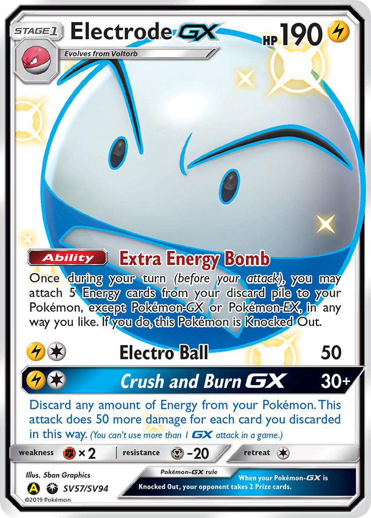 Electrode-GX – Hidden Fates Shiny Vault