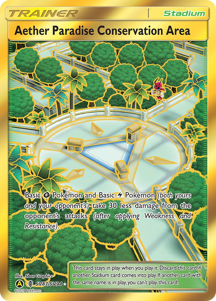 Aether Paradise Conservation Area – Hidden Fates Shiny Vault