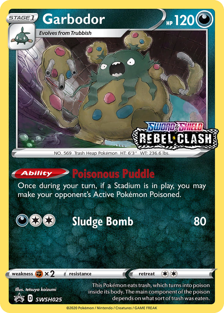 Garbodor – Sword & Shield Promos