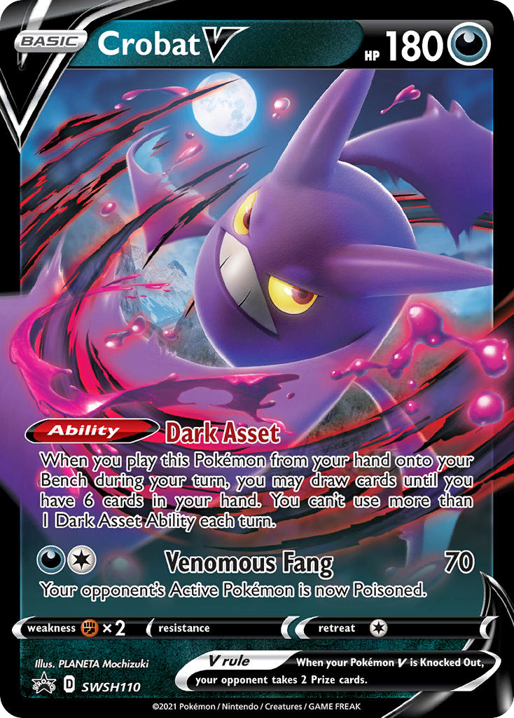 Crobat V – Sword & Shield Promos