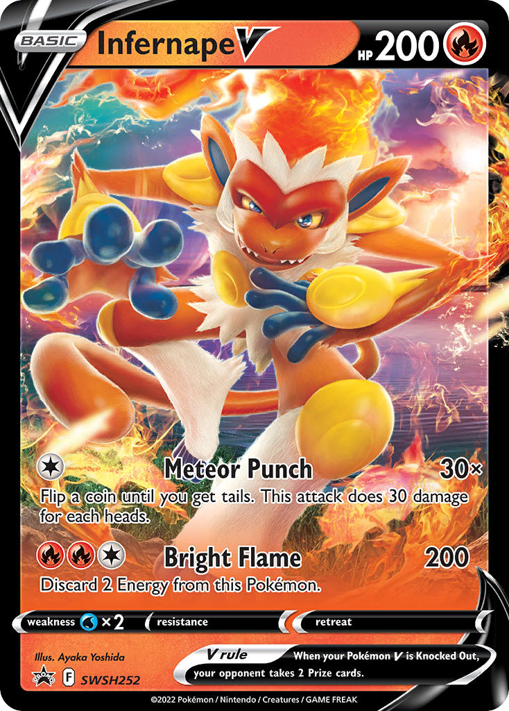 Infernape V – Sword & Shield Promos