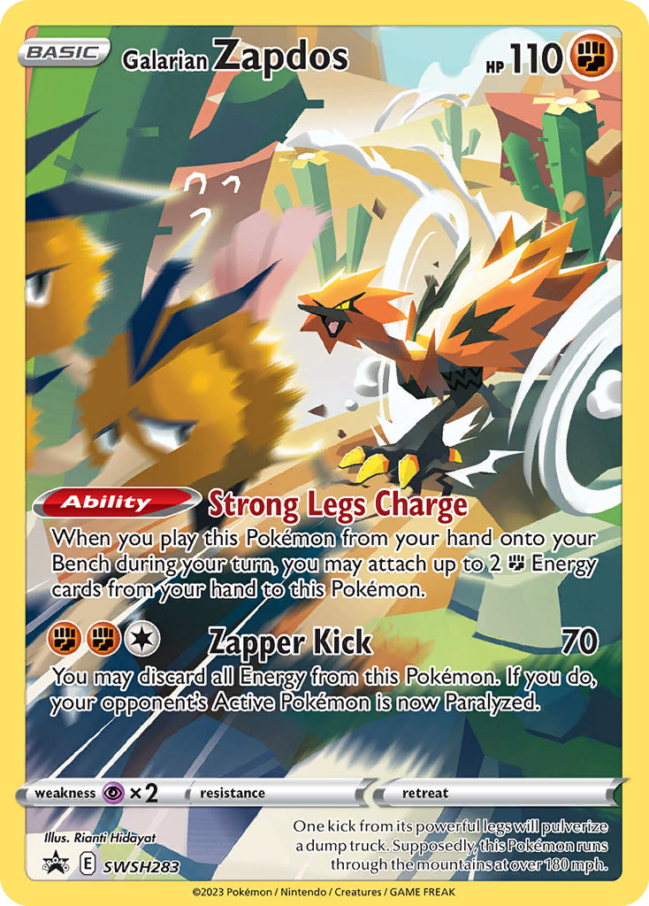 Galarian Zapdos – Sword & Shield Promos