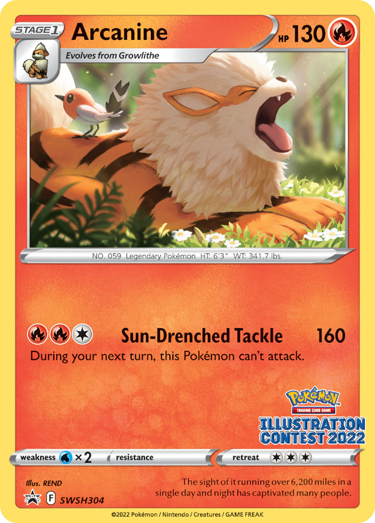 Arcanine – Sword & Shield Promos