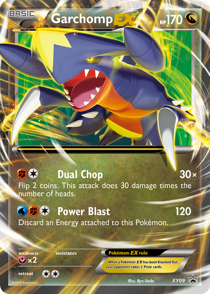 Garchomp-EX – XY Black Star Promos
