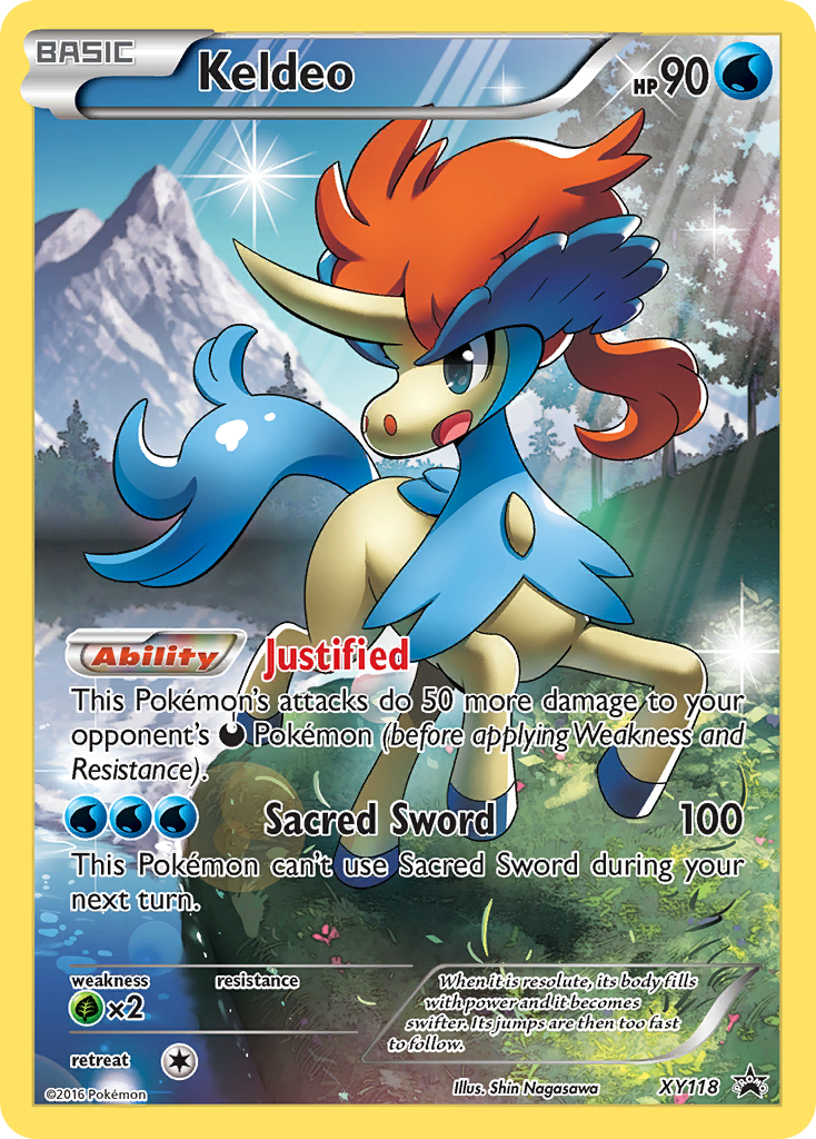 Keldeo – XY Black Star Promos