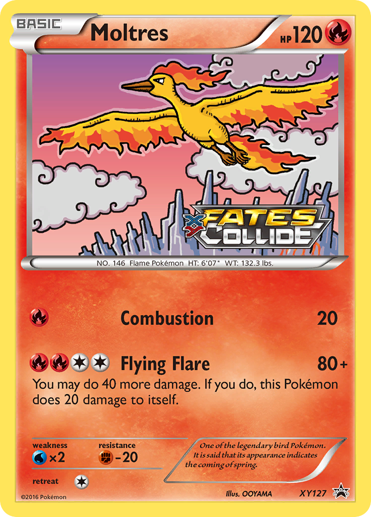 Moltres – XY Black Star Promos