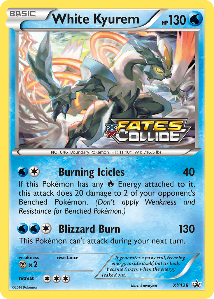 White Kyurem – XY Black Star Promos