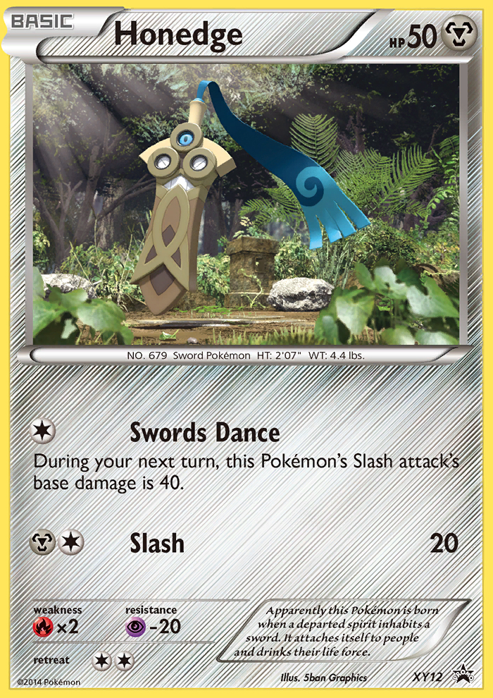 Honedge – XY Black Star Promos