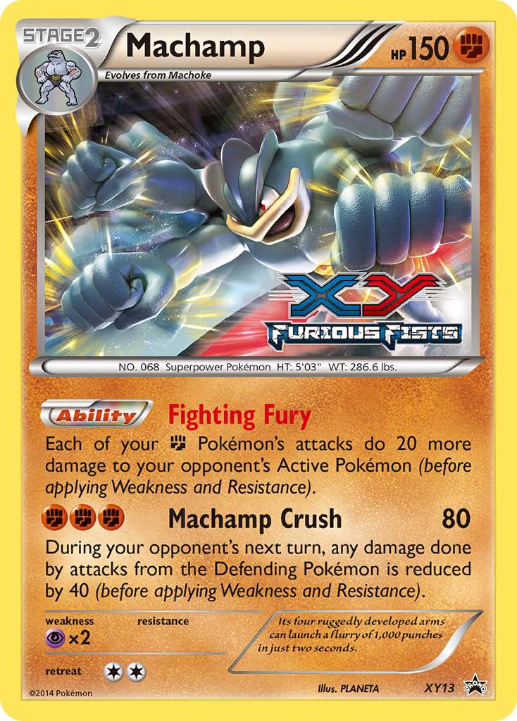 Machamp – XY Black Star Promos