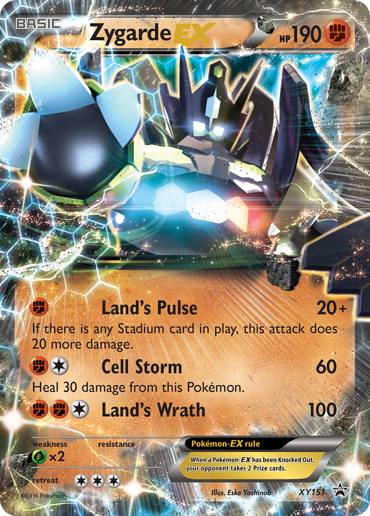 Zygarde-EX – XY Black Star Promos