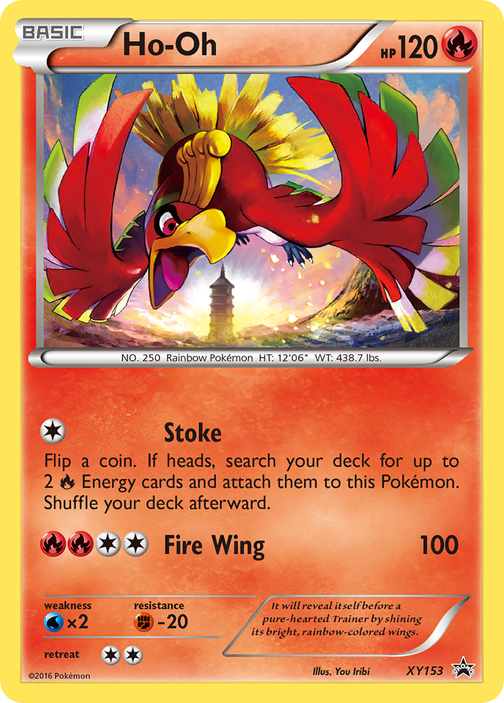 Ho-Oh – XY Black Star Promos