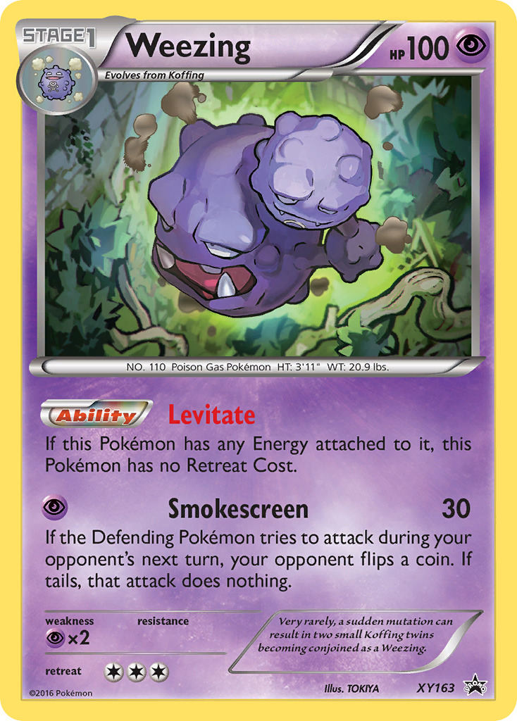 Weezing – XY Black Star Promos