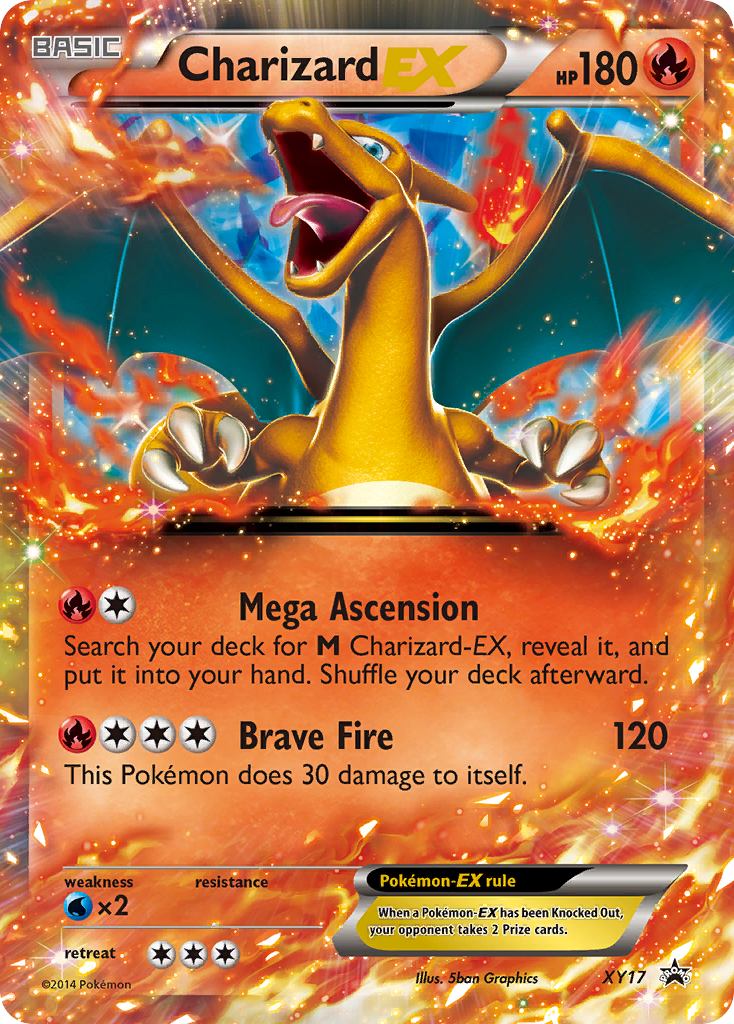 Charizard-EX – XY Black Star Promos