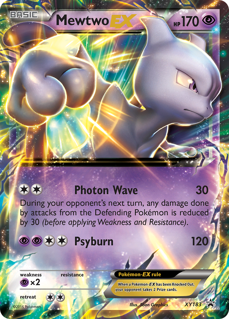 Mewtwo-EX – XY Black Star Promos