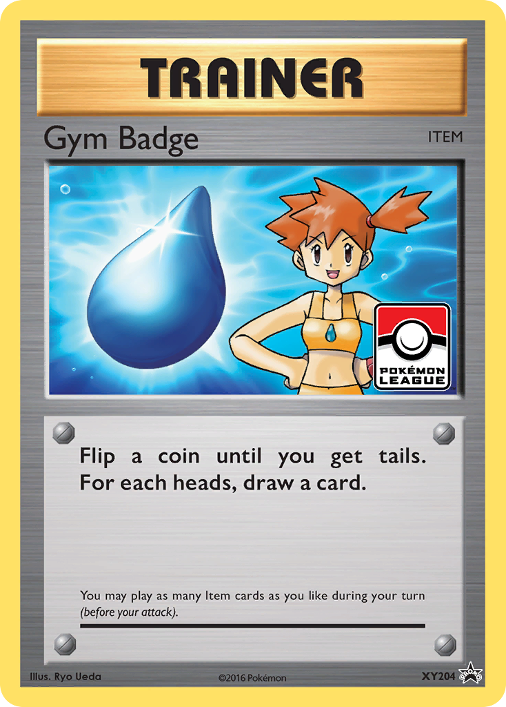 Gym Badge – XY Black Star Promos