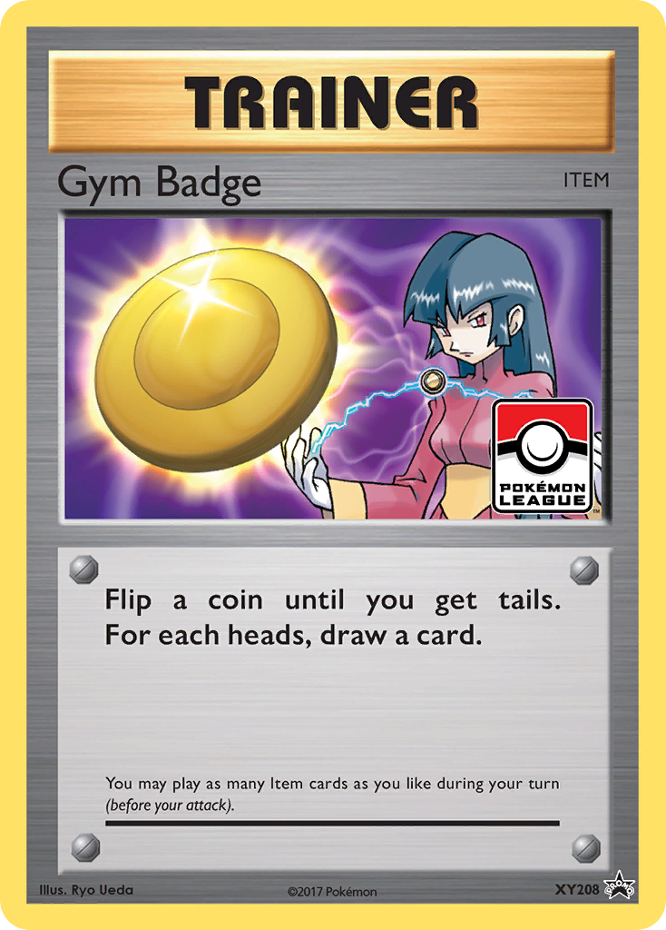 Gym Badge – XY Black Star Promos