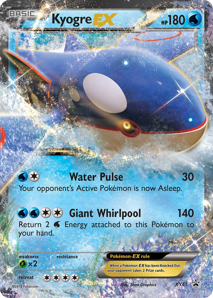 Kyogre-EX – XY Black Star Promos