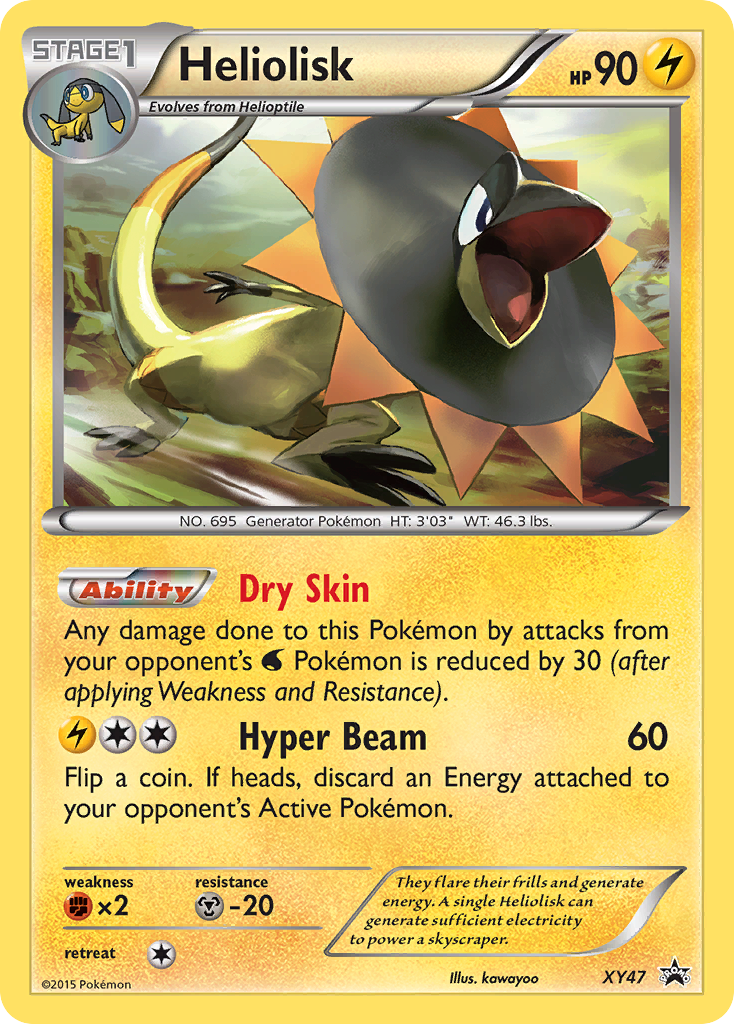 Heliolisk – XY Black Star Promos