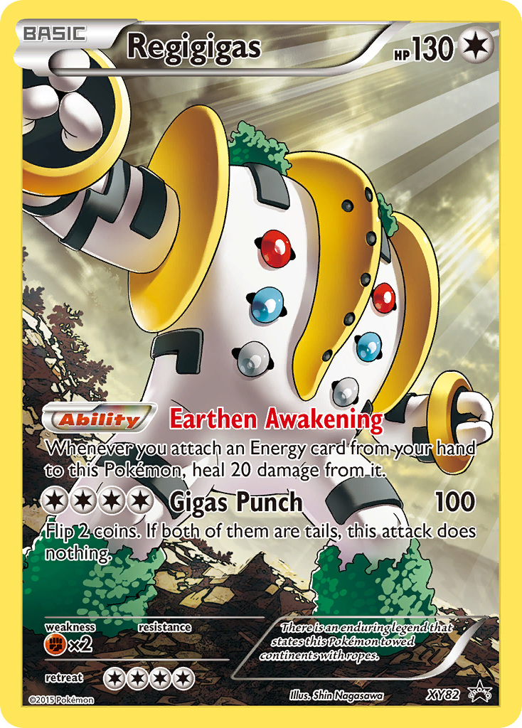 Regigigas – XY Black Star Promos