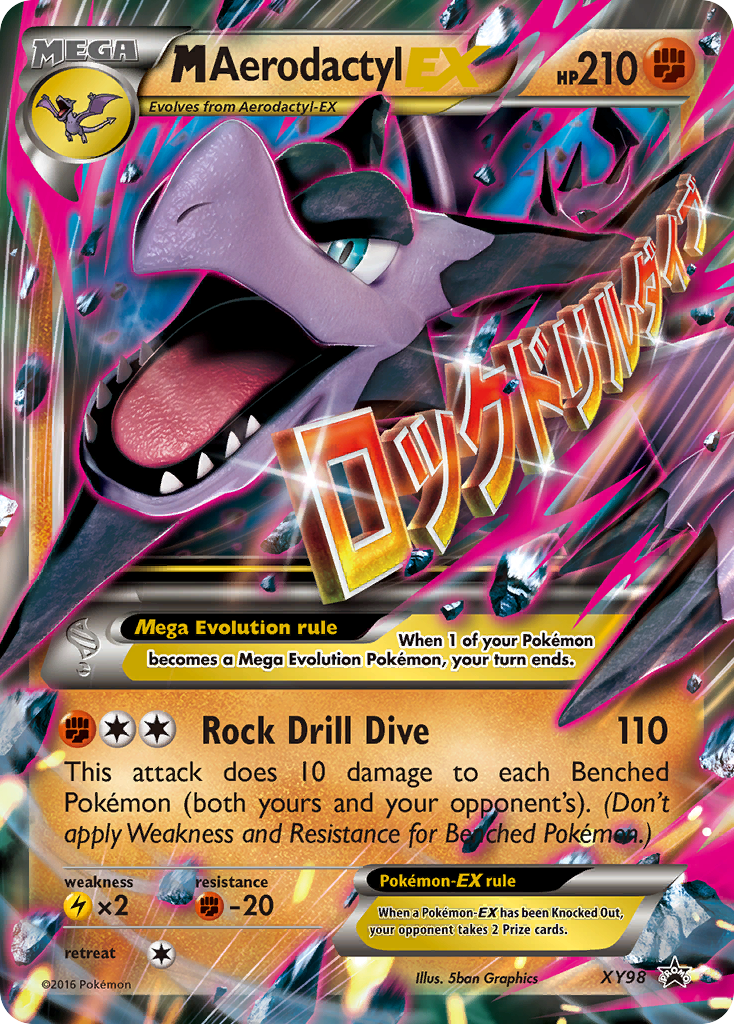 M Aerodactyl-EX – XY Black Star Promos