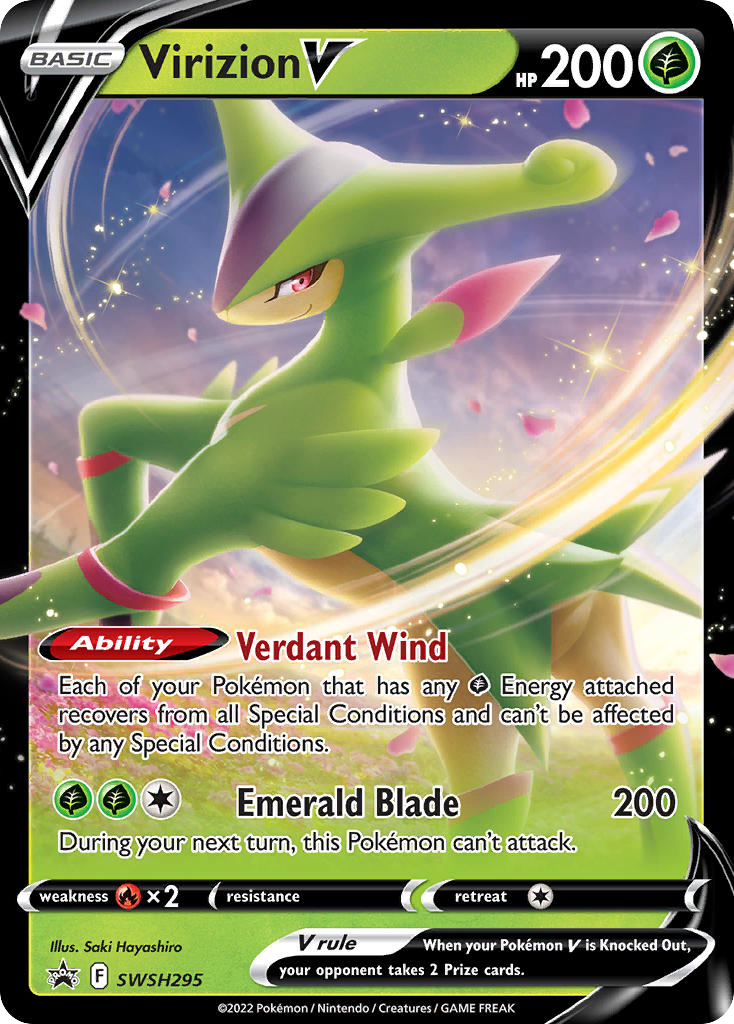 Virizion V – SWSH Black Star Promos