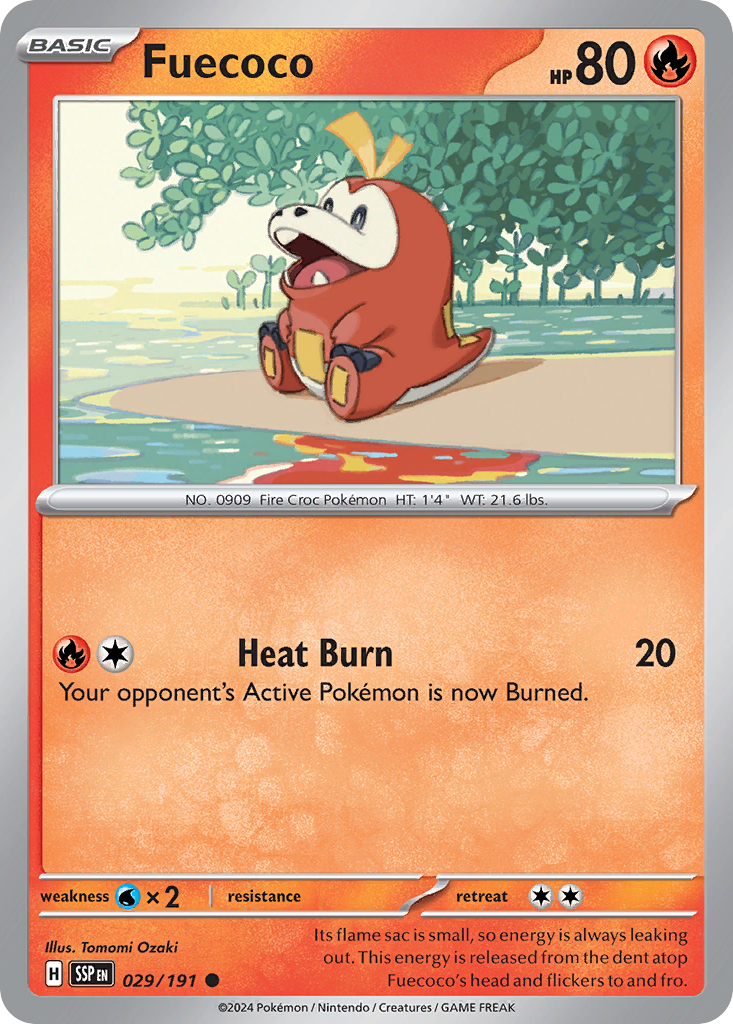 Fuecoco – Surging Sparks