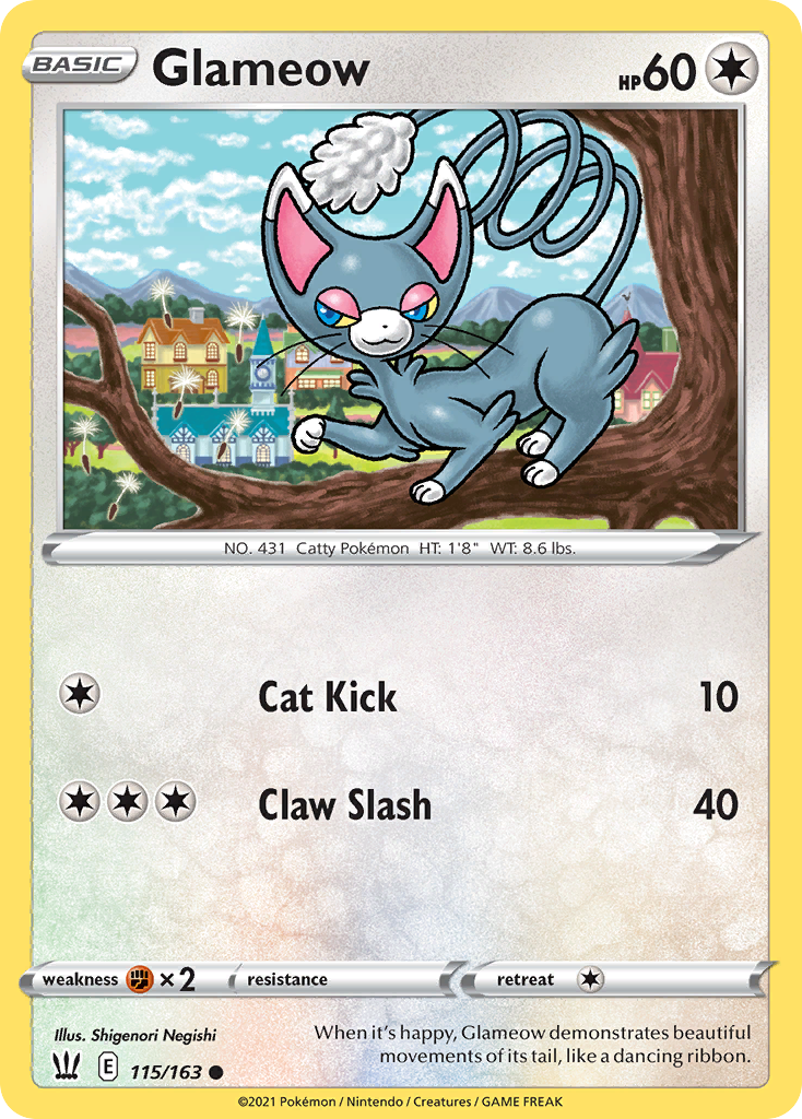 Glameow – Battle Styles