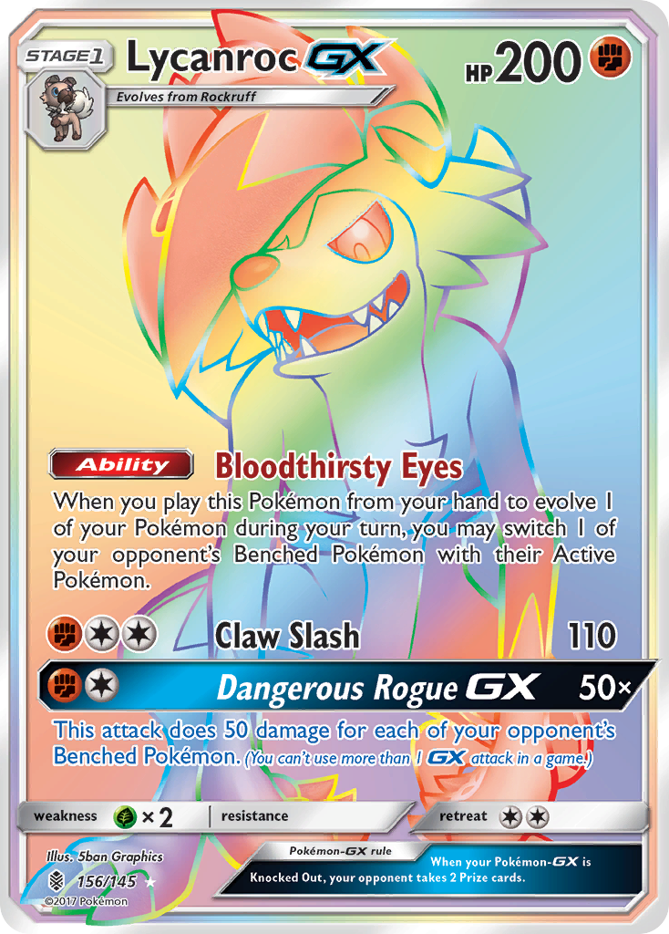 Lycanroc-GX – Guardians Rising