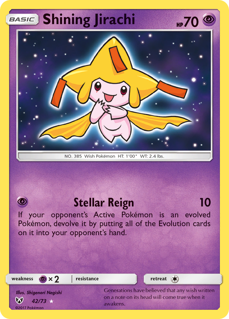 Shining Jirachi – Shining Legends