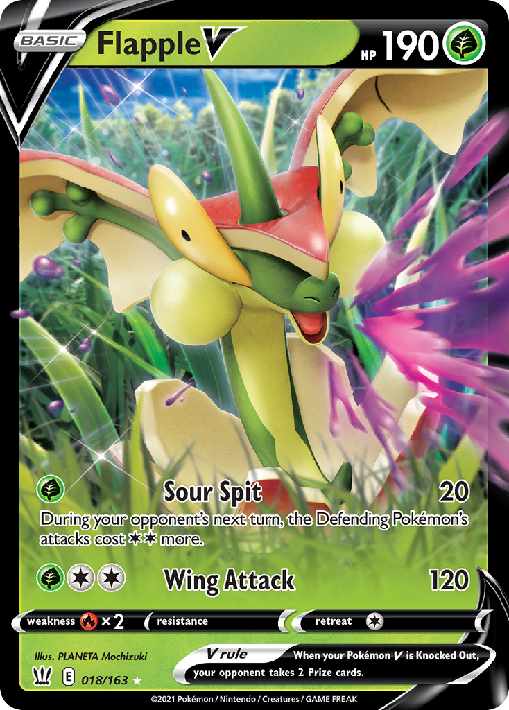 Flapple V – Battle Styles