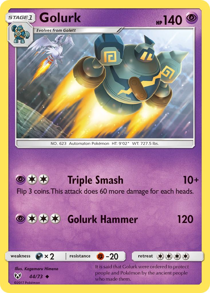 Golurk – Shining Legends