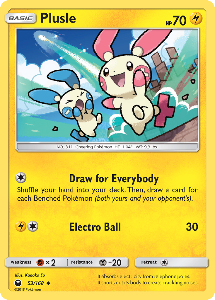 Plusle – Celestial Storm