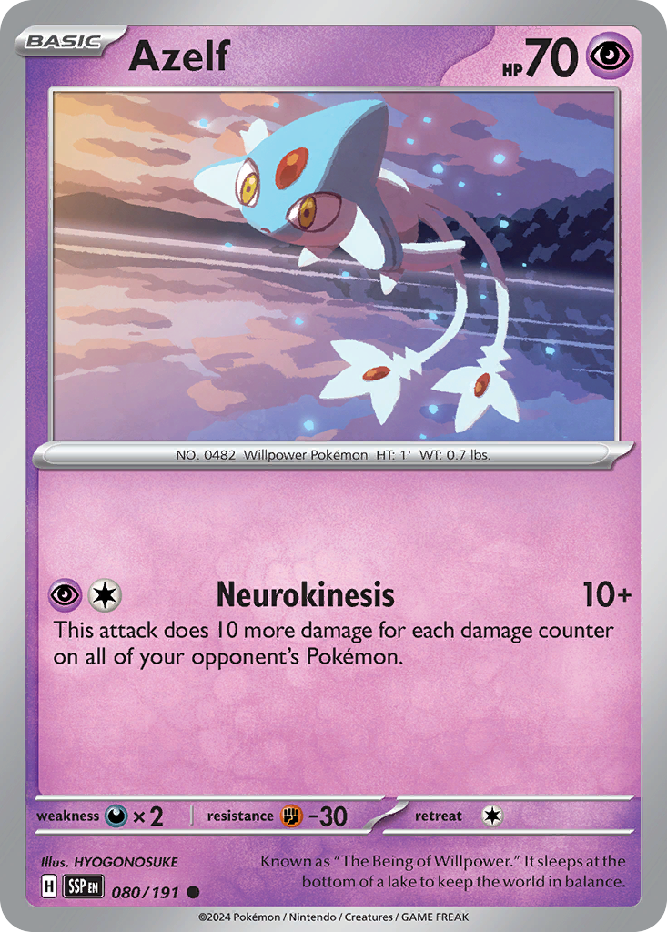Azelf – Surging Sparks