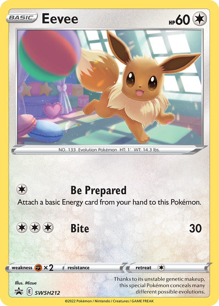 Eevee – SWSH Black Star Promos