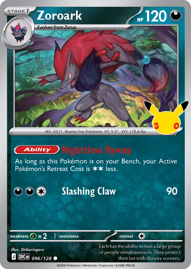 Zoroark – 30th Celebration