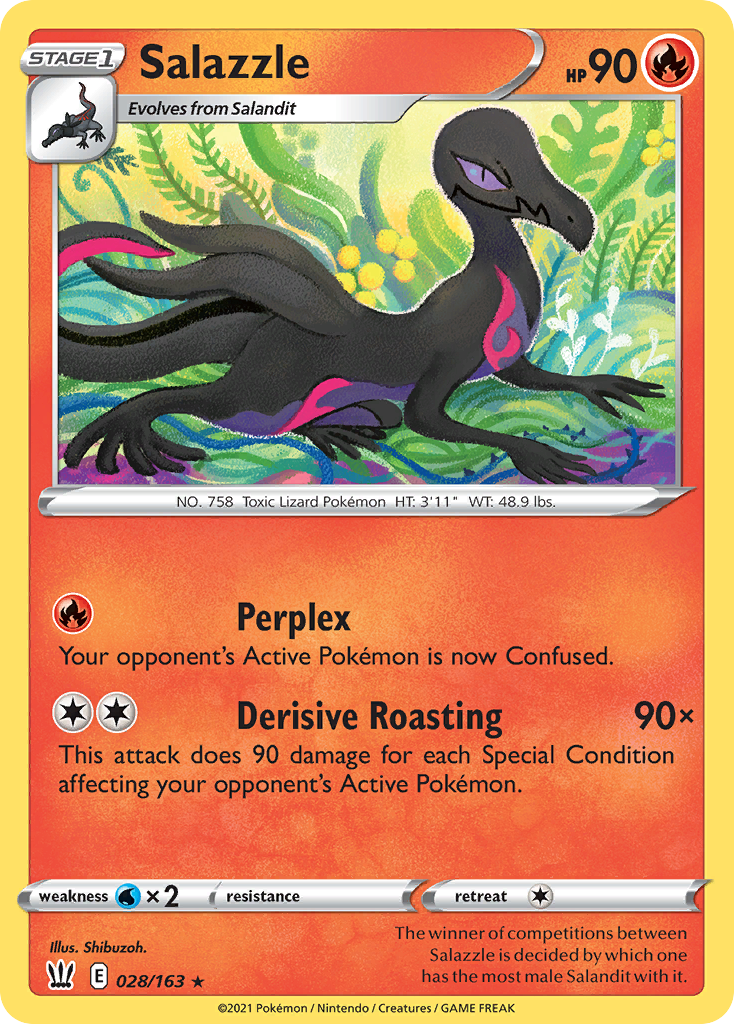 Salazzle – Battle Styles