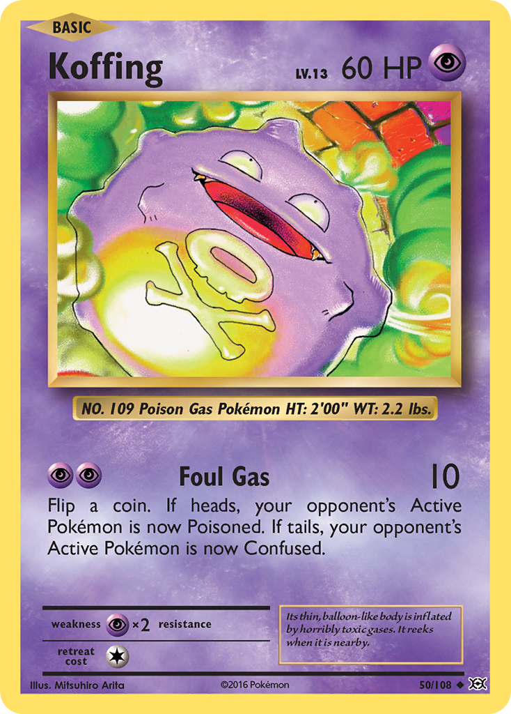 Koffing – Evolutions