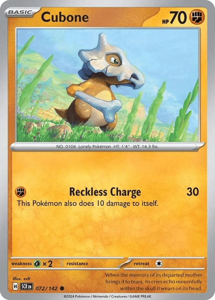 Cubone – Stellar Crown