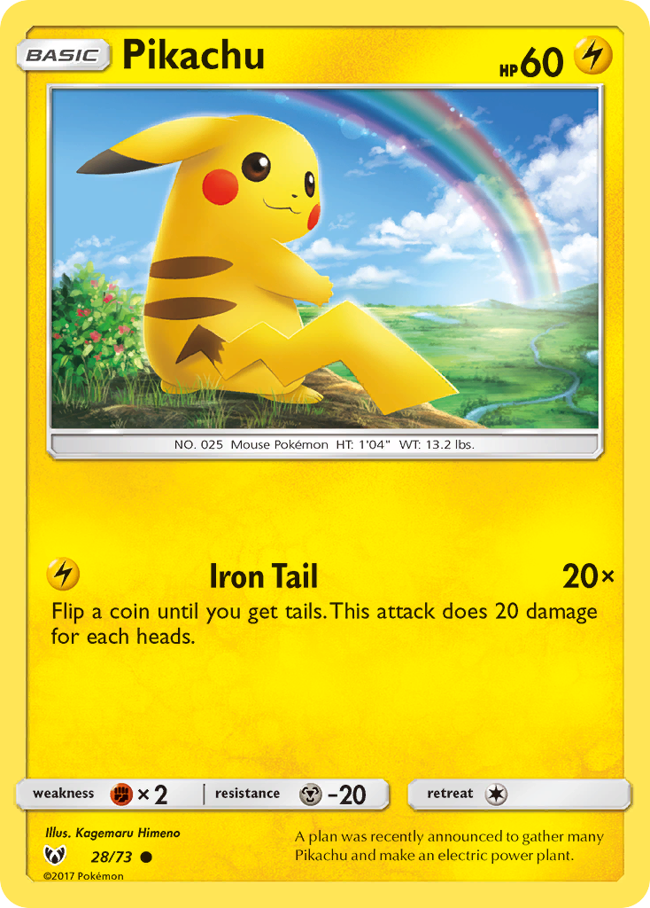 Pikachu – Shining Legends