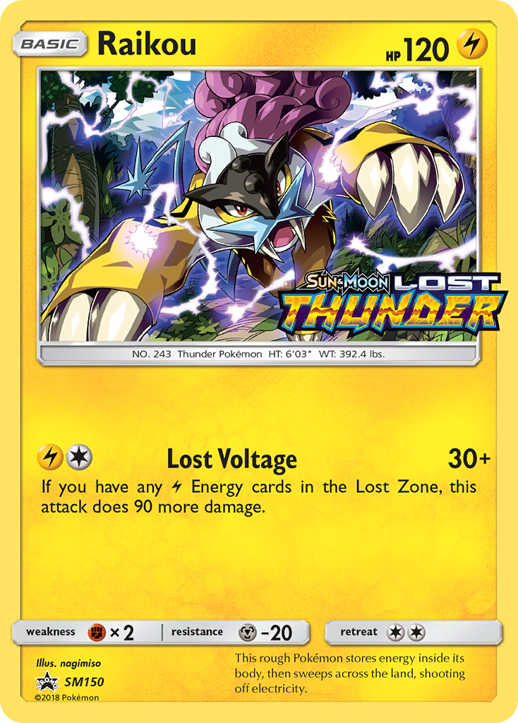 Raikou – SM Black Star Promos