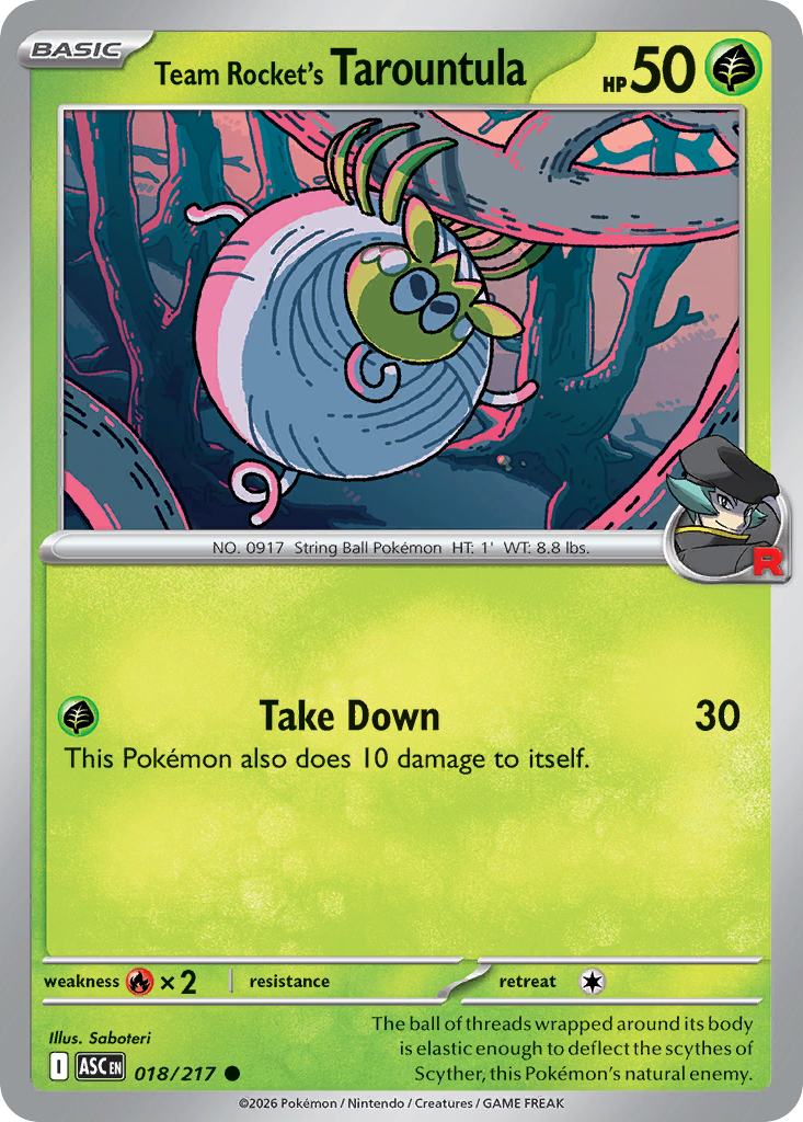 Team Rocket's Tarountula – Ascended Heroes