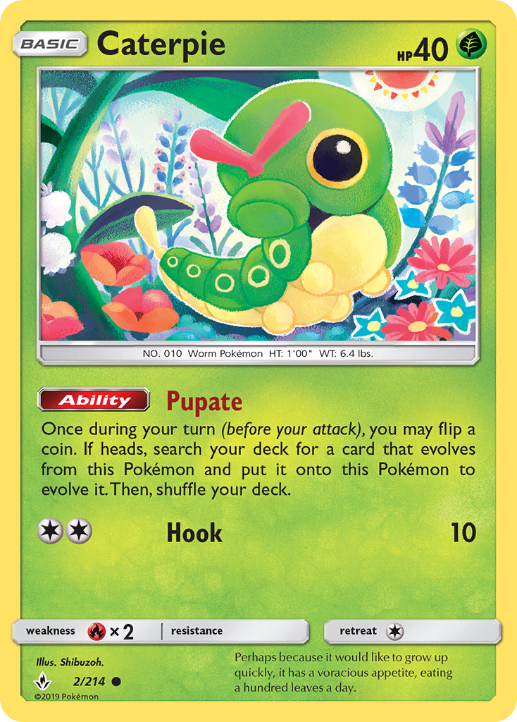 Caterpie – Unbroken Bonds