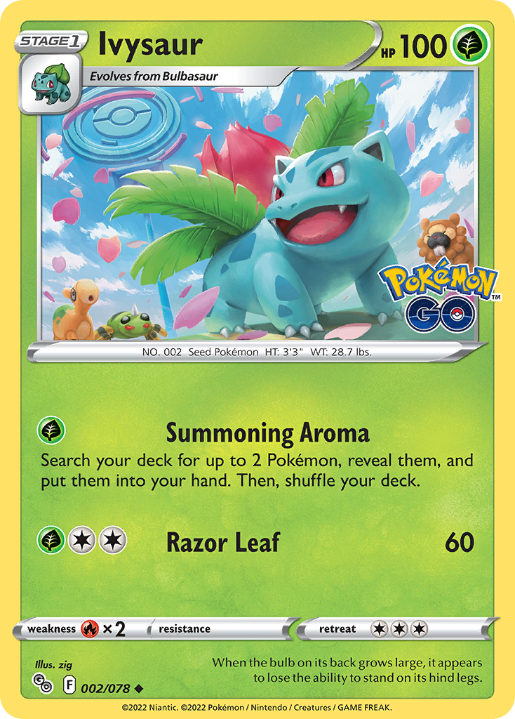 Ivysaur – Pokémon GO