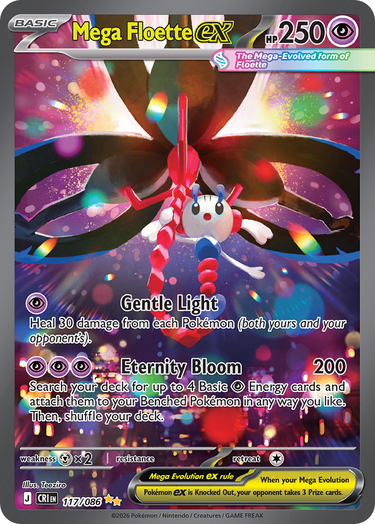 Mega Floette ex – Chaos Rising