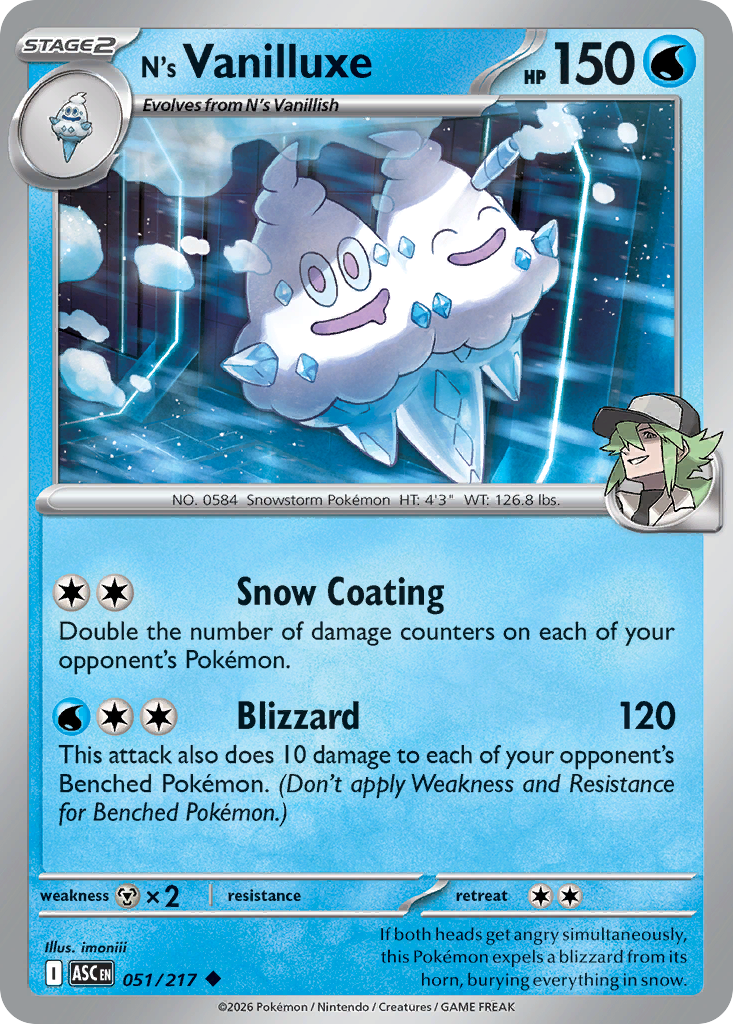 N's Vanilluxe – Ascended Heroes