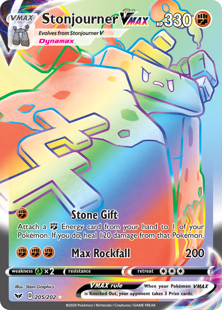 Stonjourner VMAX – Sword & Shield